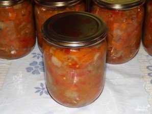 Солянка грибная на зиму с томатной пастой