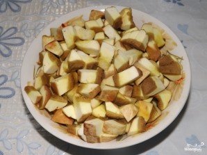 Солянка грибная на зиму с томатной пастой