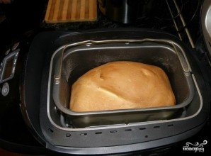 Вкусный белый хлеб в хлебопечке